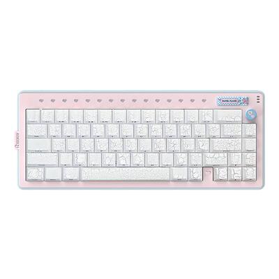 纸飞机66机械键盘热拔插无线办公