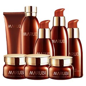 丸美巧克力抗皱补水保湿护肤套装