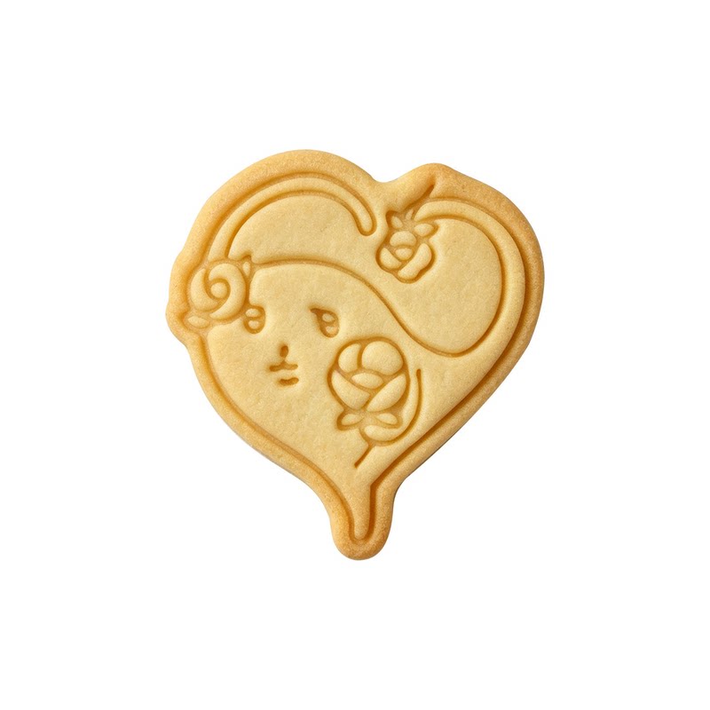 麻薯君卡通饼干模具pumupuz表情包曲奇糖霜立体印花按压烘焙工具