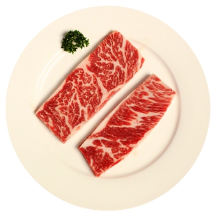 澳洲Tajima和牛M9+肩肉小排三角牛排新鲜儿童牛扒口感香嫩细腻