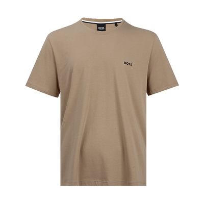 HugoBoss字母logo短袖T恤男士