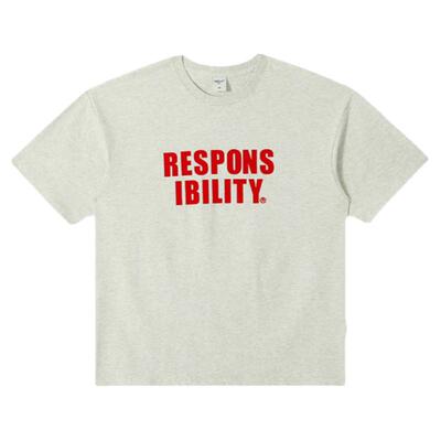 RPBBrand短袖潮青年植绒印花T恤