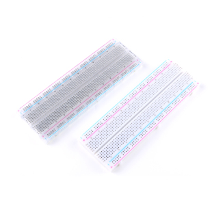 MB-102面包板 透明面包板 线路板 实验板 万能板 165×55×10mm