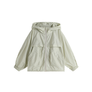 布丁哈鲁童装春装女童洋气2026春秋新款儿童休闲百搭大童透气外套