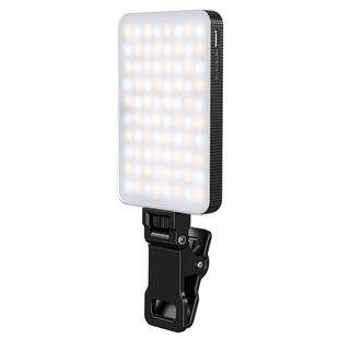 迷你便携式补光灯自拍手机直播拍照美颜打光灯微单反相机摄影热靴口袋灯充电小型淘宝抖音户外手持拍摄美食