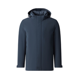 杉杉羽绒服男款爸爸冬季2025新款商务夹克外套中年男士鹅绒服加厚