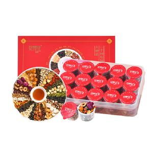 花养花24味阿胶玫瑰女神茶红枣桂圆黑枸杞桑葚礼盒元气女生泡水喝