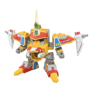 TOMY多美卡Toyrise系列弹珠人警察白飓风白宝黄宝蓝宝 变形机器人