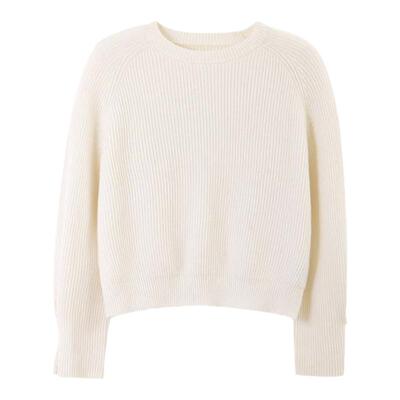 bbfer本依凡冬季针织衫女套头圆领小众气质毛衣通勤风SSSZZ0250