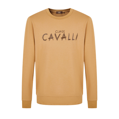 CavalliClass字母涂鸦印花卫衣