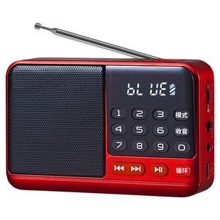 老年收音机老人专用随身听2024新款高端播放一体唱戏评书听戏插卡