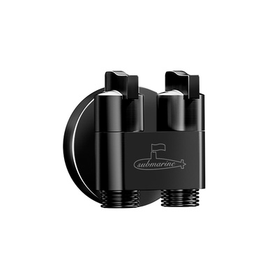 潜水艇官方旗舰店洗衣机水龙头一分二接头双转接头止水阀一进二出