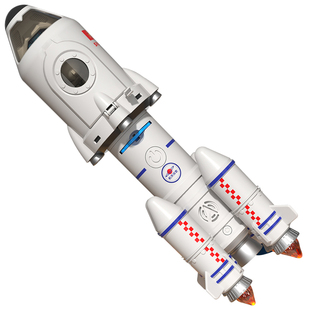 大号儿童火箭生日礼物航天员拼装玩具宇宙飞船飞机模型男女孩六一