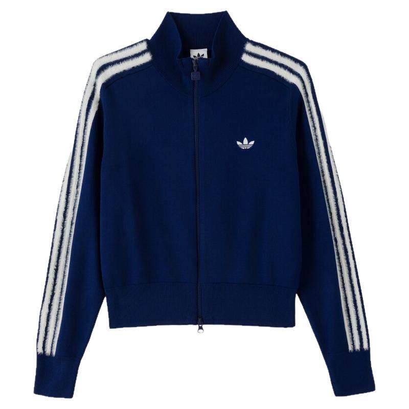 Adidas阿迪达斯三叶草女装2026秋季新款KNIT FB TT针织外套KW2588