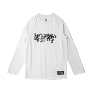 有志者UZIS 无界运动长袖男篮球宽松透气圆领速干投篮训练服[魔术