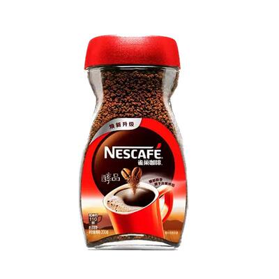 雀巢醇品黑咖啡无蔗糖添加200g