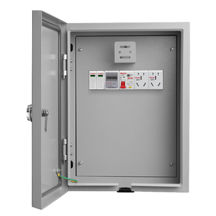 西库户外新能源汽车充电保护箱家用充电桩室外防水电动车配电箱