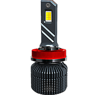 三色汽车led大灯白/暖黄/黄金光9005h1h4h7h11雾灯h3双色变光灯泡