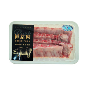猪肋排新鲜排骨中段土猪肉小排寸排精排冷冻原切小肋排生鲜配送