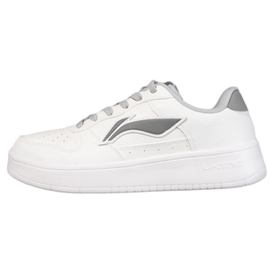 李宁休闲鞋男鞋浮舟2026新款百搭低帮小白鞋空军一号运动板鞋男士