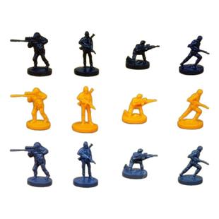 现货 超小号1/86迷你兵人模型 现代特种兵 特种部队 狙击手士兵