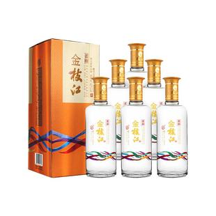 中华老字号42度柔和金枝江酒整箱500ml*6瓶湖北特产枝江大曲