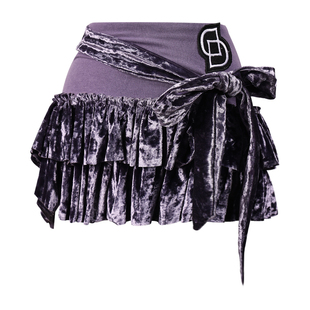 Dancebaby拉丁舞服女童舞蹈服2025新款练功服跳舞专用上衣半裙D68