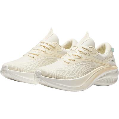 安踏叶子5女跑鞋轻质厚底运动鞋