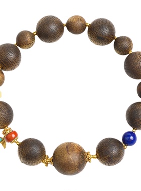 【峨眉山官方】天然沉香手串