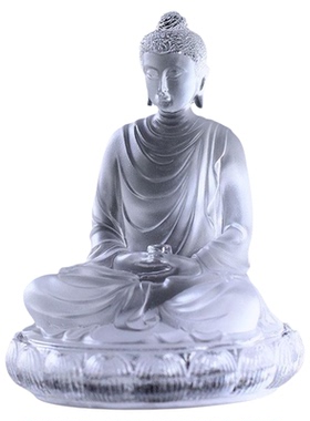 琉璃释迦摩尼佛像佛具用品摆件