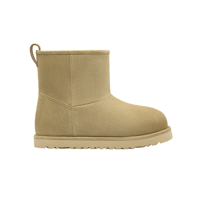 诗歌兰2025冬季复古加绒雪地靴女