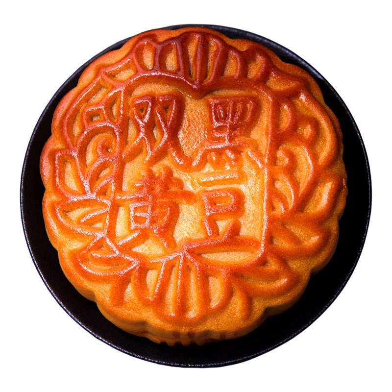 广式双黄黑豆沙蛋黄月饼整箱