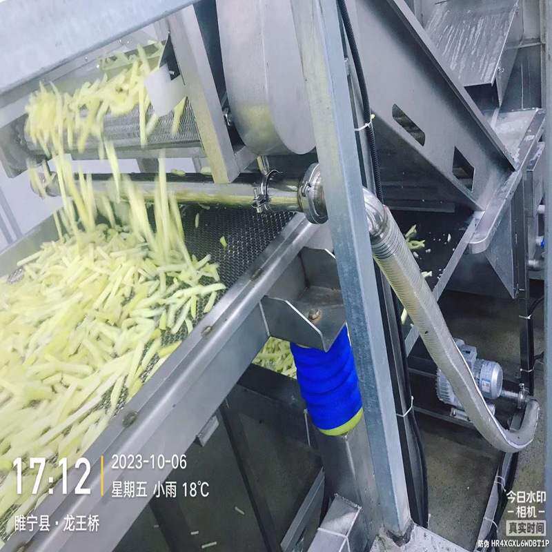 速冻薯条加工流水线设备 商用大型薯条生产线 土豆深加工设备
