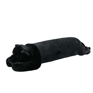 腊肠狗黑豹大抱枕长条形客厅卧室靠垫超软沙发男生款睡觉夹腿毛绒