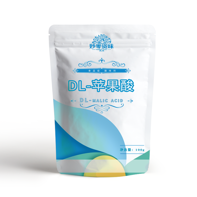 DL-蘋果酸食用酸味劑食品級(jí)調(diào)和劑除腥改善口感脫臭防褐變1kg