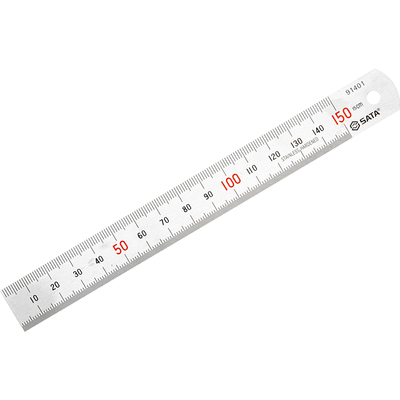 世达30cm钢板尺刻度尺尺子钢直尺