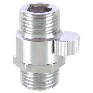 黄铜内外丝直接双外丝弯头4分角阀带开关止水阀花洒喷头软管快开