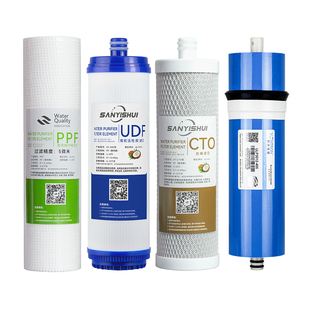 适配沁园净水器滤芯QR-RL-403A/B/C前三级KRL3863全套四级400GRO