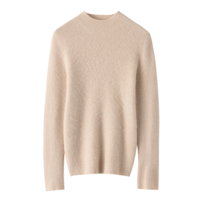 羊毛衫女半高领修身内搭打底衫