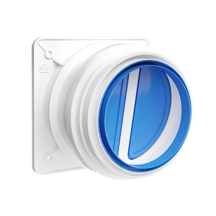 止逆阀厨房烟道专用抽油烟机排烟风管变径止回阀防烟宝单向止烟阀