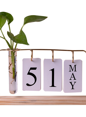 小日历创意办公书桌布置摆件