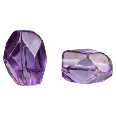 天然水晶乌拉圭紫晶切面