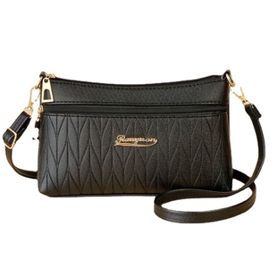 质感女包时尚新款中年妈妈包多层大容量单肩婆婆买菜包斜挎小方包