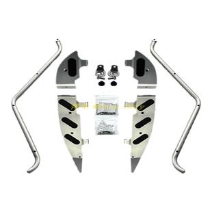 适用于本田pcx160护杠保险杠防摔杠脚踏板射灯支架博奥达改装配件