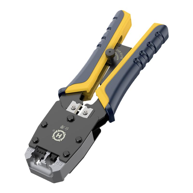 台湾三堡正品HT-500R专业级双用RJ45/RJ11水晶头压线剥线剪线钳