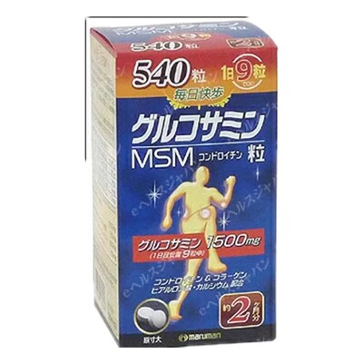 日本代购maruman氨糖鲨鱼软骨素