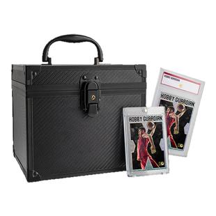 嗜卫卡砖评级卡手提箱球星卡带锁收纳箱宝可梦游戏王箱子大容量