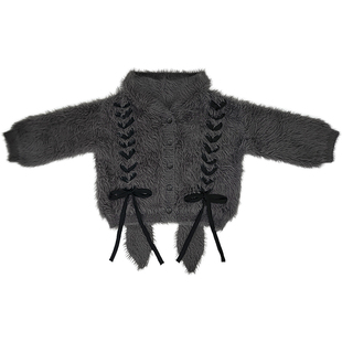 猫愿原创【安哥拉巨兔】毛绒仿貂毛加厚毛衫毛衣宽松上衣秋冬