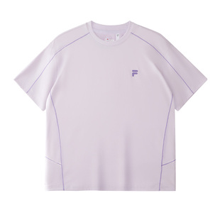 FILA FUSION斐乐潮牌情侣速干短袖衫男2026夏季新款凉感运动T恤女