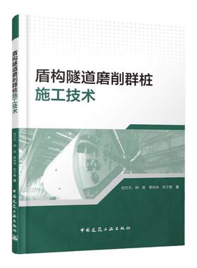 盾构隧道磨削群桩施工技术 倪芃芃 杨昊 廖秋林 陈子豪 著 中国建筑工业出版社 9787112298037